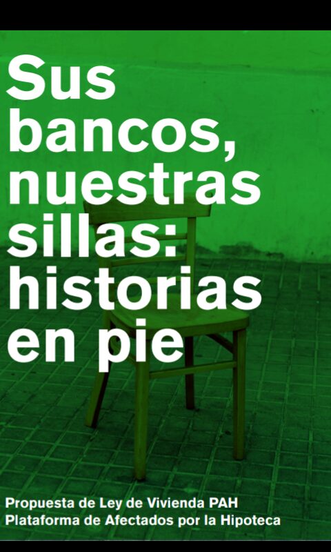 Sus bancos ,nuestras sillas: Historias en pie. Ponte en mi lugar